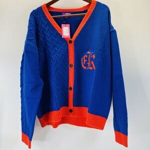 Edikted‎ Women's Cardigan Sweater Soft Blue S11598 Size M/L